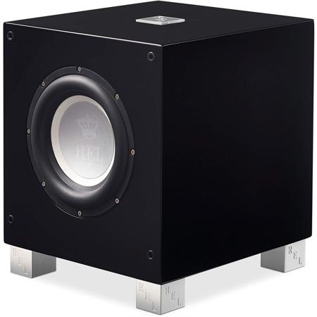 Rel Acoustics T/7i 8" 200 Watt Home Subwoofer, Black