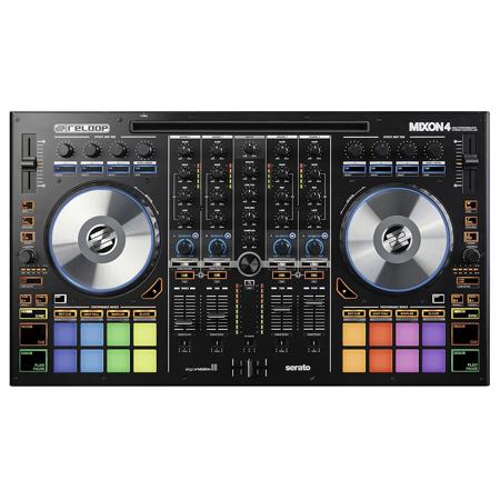 Reloop Mixon 4 4 Channel High Performance Hybrid DJ Controller