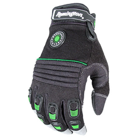 Remington RG13M Gel Padded Shooting Gloves, Medium Size, Black