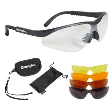 Remington T85-C Safety Glasses Kit with 5 Lens Colors