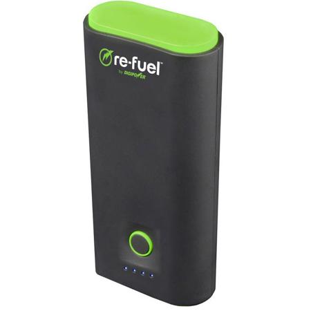Re-Fuel The Weekender 5200mAh USB Rechargeable Power Bank, Black