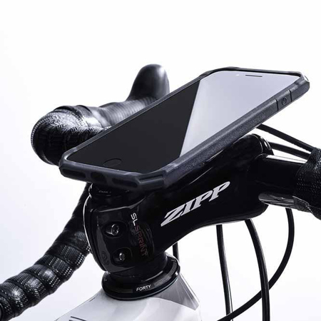 Rokform PRO-LITE Bike Mount with Black Rugged Case for Galaxy S5 Smartphone