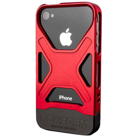 Rokform RokBed Fuzion Cover for iPhone 4/4S, Red