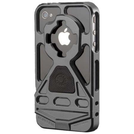 Rokform RokBed V3 Mountable Case for iPhone 4/4s, Gunmetal