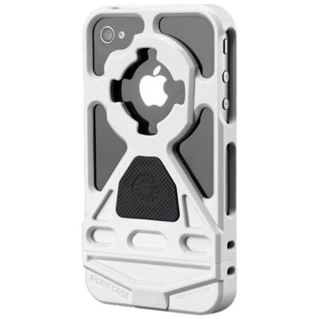 Rokform Rokbed V3 Mountable Case for iPhone 4/4S, White