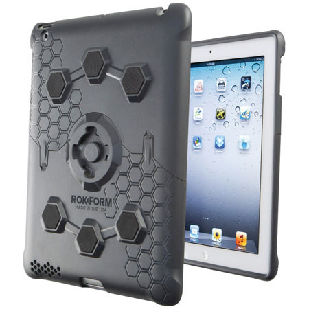 Rokform RokLock V3 Mountable Case Kit for iPad 2/3/4, Gunmetal