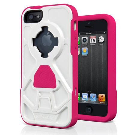 Rokform RokShield v3 iPhone 5 Case, Pink/White