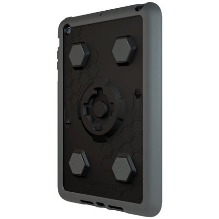 Rokform Rokshield V3 Mountable Case with Kickstand for iPad Mini, Gunmetal/Black