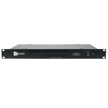 RF Venue COMBINE4 4-Channel Antenna Signal Combiner for IEM Transmitters