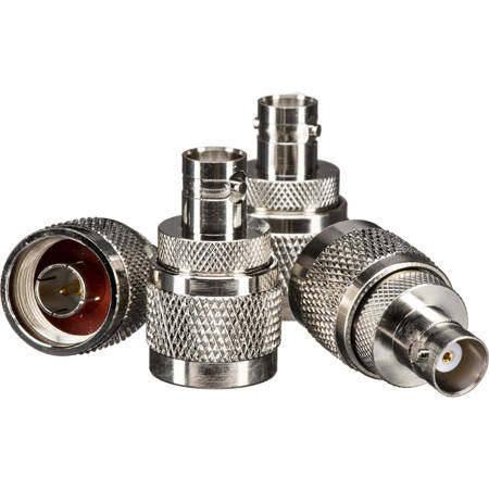 RF Venue N-BNC Adapters for CP Beam Antenna, 4-Pack