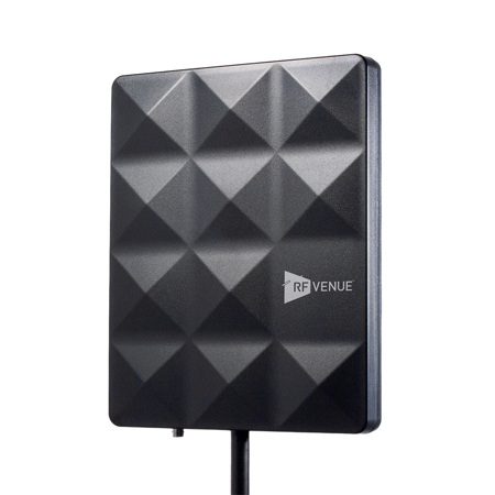 RF Venue CP Stage Antenna for In-Ear Monitors and Wireless Microphones, Black