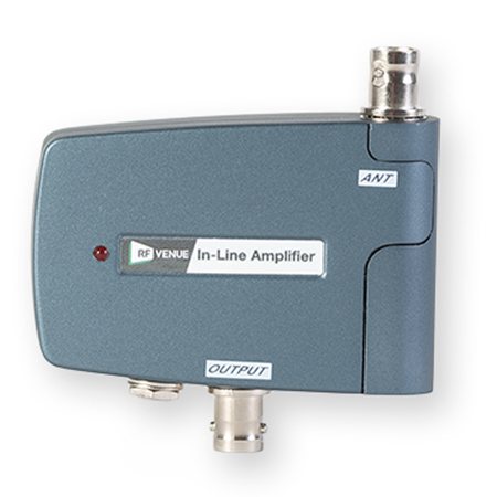 RF Venue Active In-Line Amplifier for RF Antenna Signal