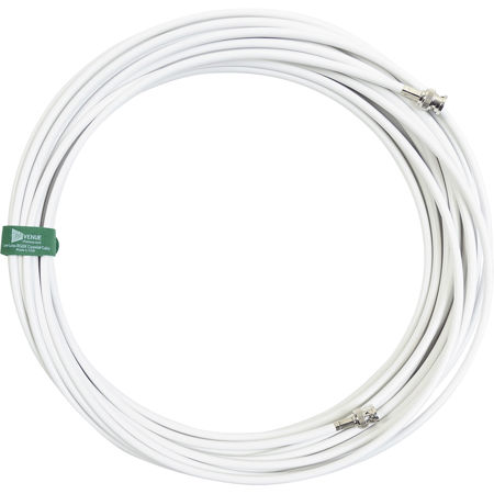 RF Venue 50' RG8X Low Loss Coaxial Antenna Cable, White Jacket