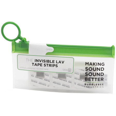 Bubblebee Industries The Invisible Lav Tape - Strips (120 pieces)