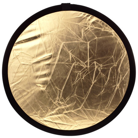 Adorama 22" Portable Reflector Gold / Super Silver