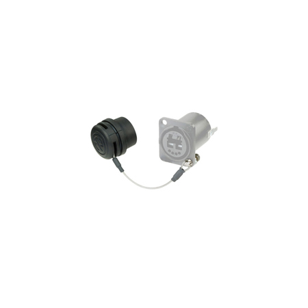 Neutrik SCD-NC Rugged Rubber Sealing Cover for opticalCON Chassis Connector