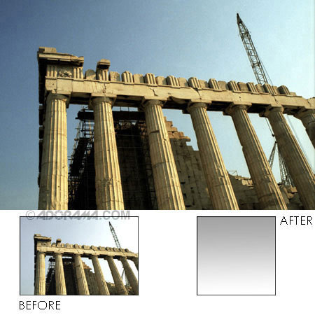 Tiffen 4 x 5.65" Soft Edge Graduated 0.6 ND Filter (Horizontal Orientation)