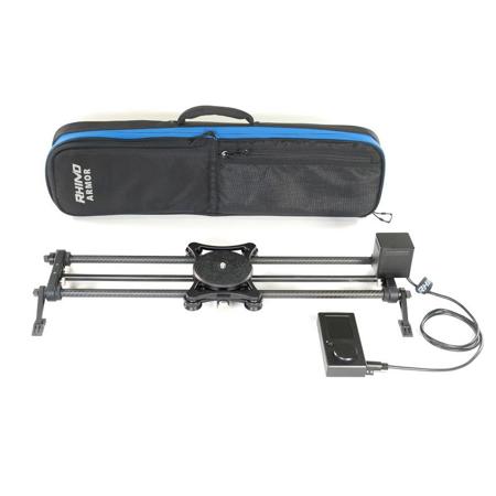 Rhino Essentials Slider EVO Carbon 24", Motion Motor/Controller, 24" Case Bundle