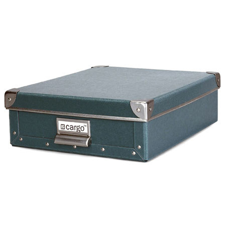 Cargo Naturals Collection Stationary Box, Bluestone