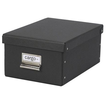 Resource International 7031012 Print Storage Box, Black
