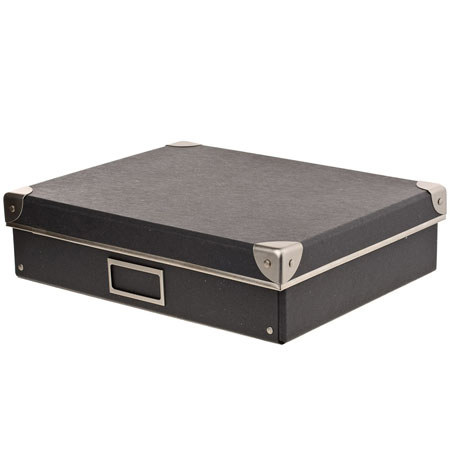 Resource International 8301025 Paper Print Box, Black