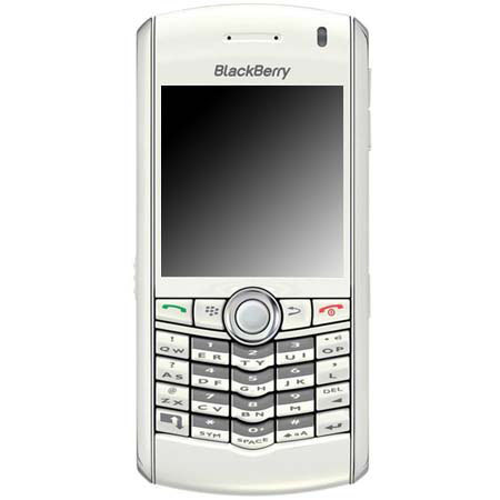 RIM BlackBerry 8100 Pearl Unlocked Smartphone - White