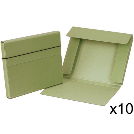 Cargo 1" Basic Letter Portfolio, Sage, 9.5x12x1", #7220515 ( Pack of 10)
