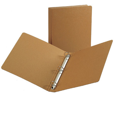 Resource 7290411 3-Ring Binder, Nutmeg, 10x11.5x1
