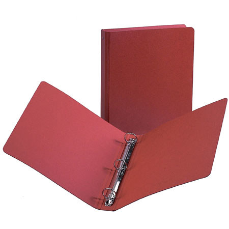 Resource 7290711 3-Ring Binder, Red spice, 10x11.5x1