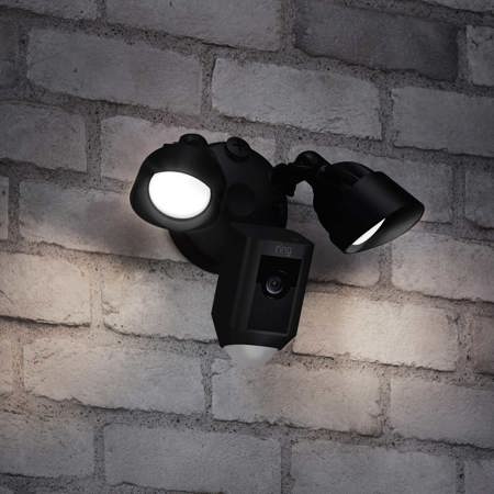 Ring Floodlight Cam, Black - Certified Refurbished