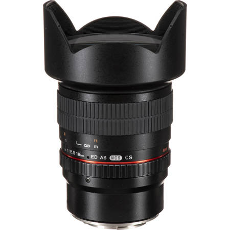 Rokinon 10mm f/2.8 ED AS NCS CS Lens for Fujifilm X Mount, Manual Focus