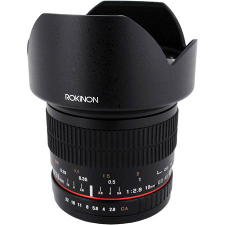 Rokinon 10mm f/2.8 ED AS NCS CS Lens for Nikon F