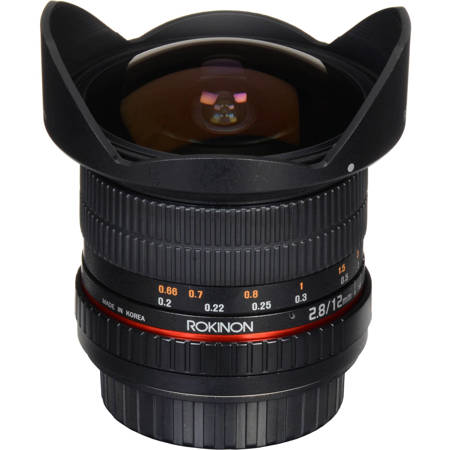 Rokinon 12mm F2.8 Full Frame Fisheye Lens for Canon EF Mount