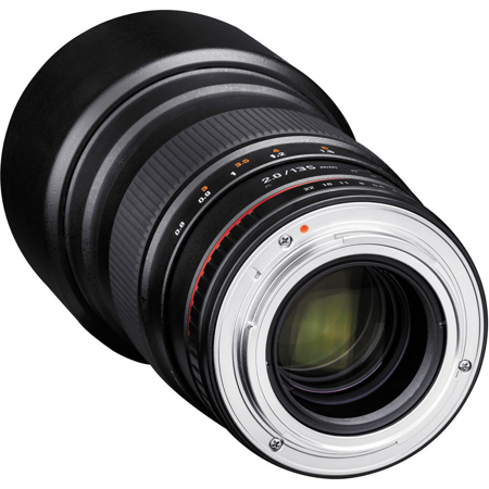 Rokinon 135mm f/2.0 ED UMC, Full Frame, Manual Focus Lens, for 4/3 Cameras