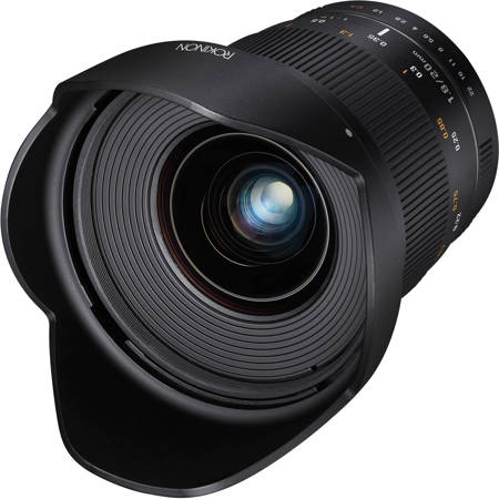 Rokinon 20mm f/1.8 ED AS UMC Wide Angle Lens for Canon EF Mount