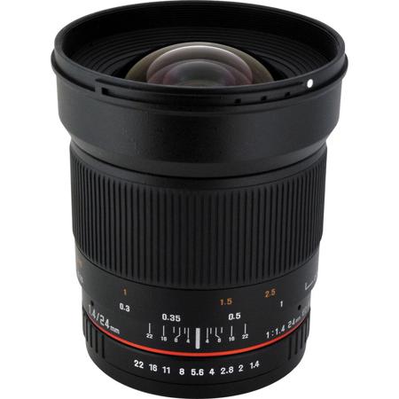 Rokinon 24mm f/1.4 Aspherical Wide Angle Lens for Micro 4/3 Mount