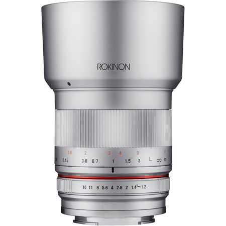 Rokinon 35mm f/1.2 ED AS UMC CS Wide Angle Lens for Sony E Mount, Silver