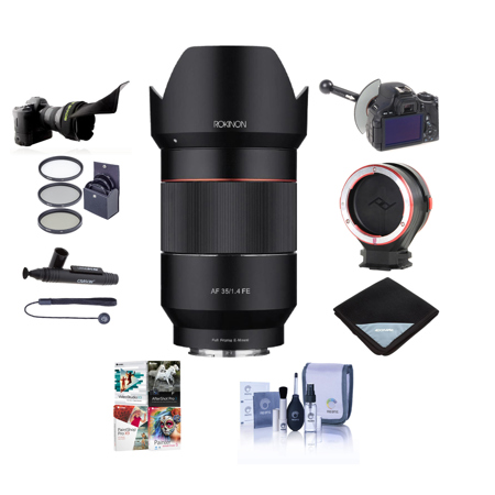 Rokinon 35mm Auto Focus Lens for Sony E-mount Cameras W