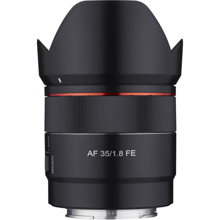 Rokinon AF 35mm f/1.8 FE Compact Full Frame Wide Angle Lens for Sony E