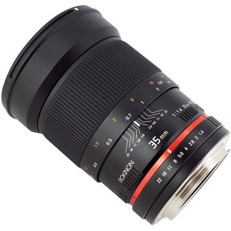Rokinon 35mm f/1.4 Aspherical Lens for Canon EF RK35M-C - Adorama