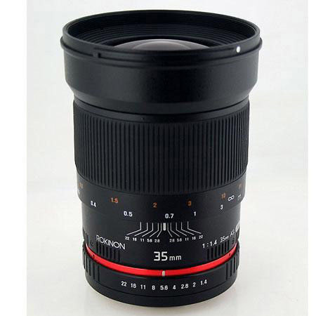 Rokinon 35mm f/1.4 Manual Focus Lens for Samsung NX Camera