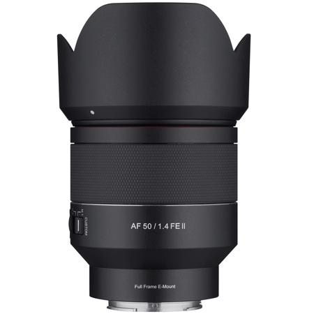 Rokinon Obiettivo 85mm F/1.8 A Messa A Fuoco Manuale Per Sony E-Mount (Nero) - Perfetto Per Ritratti