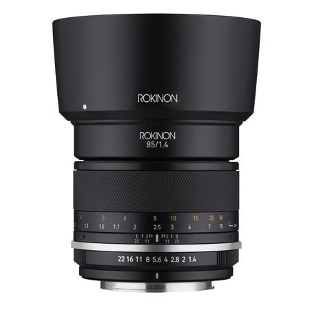 ROKINON キャノンマウント　85mm F1.4 cinema用 Amazon.com : Rokinon 85mm F1.4 Aspherical Lens for Canon EF