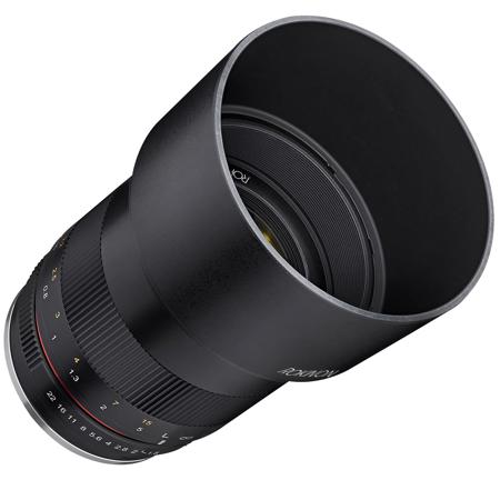 Rokinon 85mm f/1.8 Manual Focus Lens for Micro Four Thirds Cameras - Black