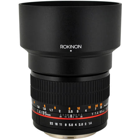 Rokinon 85mm f/1.4 Aspherical IF Lens for Canon EF