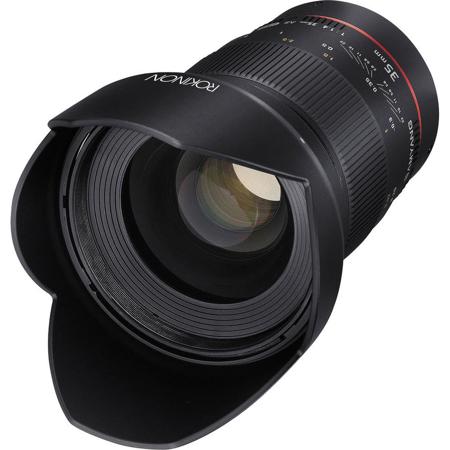 Rokinon 35mm f/1.4 Aspherical Lens with AE Chip for Canon EF AE35MC