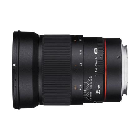 Rokinon 35mm f/1.4 Aspherical Lens with AE Chip for Canon EF AE35MC