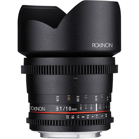 Rokinon 10mm T3.1 Cine Wide Angle Lens for Sony A Mount