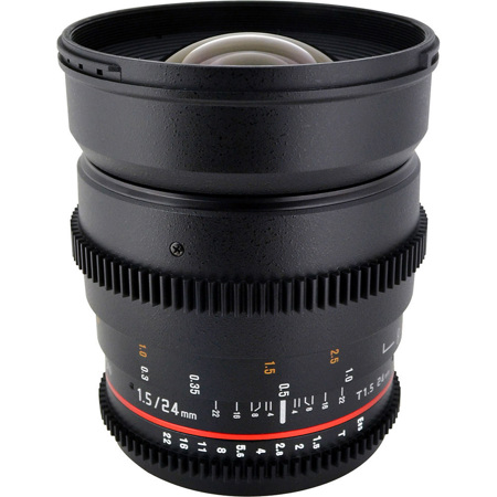 Rokinon 24mm T1.5 Cine Lens for Micro Four Thirds System