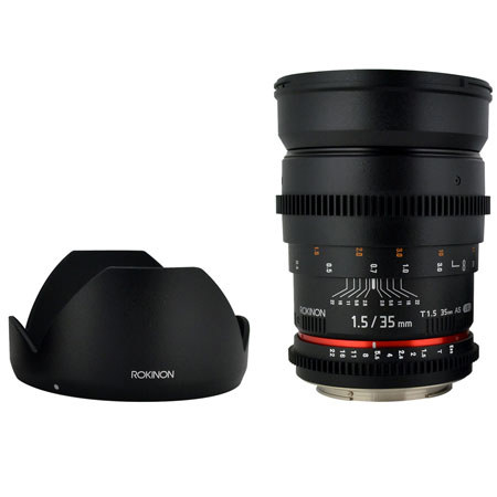 USED Rokinon 35mm T1.5 Cine Lens for Sony E